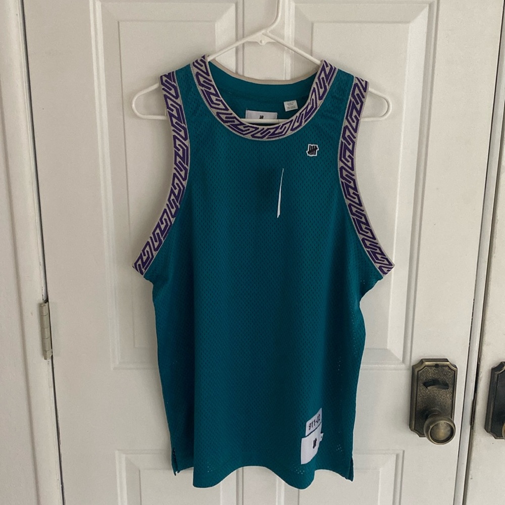 Undefeated Basketball Jersey Dark Teal